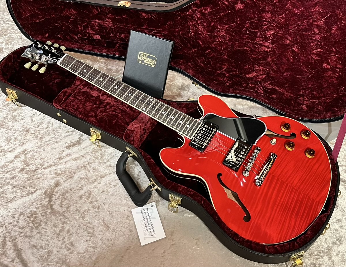 Gibson Custom Shop 【NEW】CS-336 Figured Cherry sn CS400706 [3.28