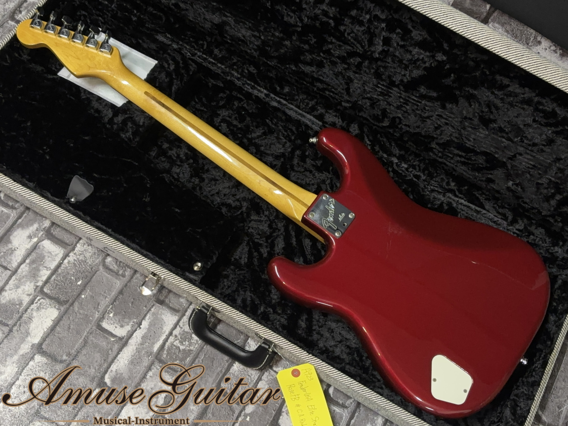 Fender USA Elite Stratocaster Rosewood FB # Candy Apple Red 1984年