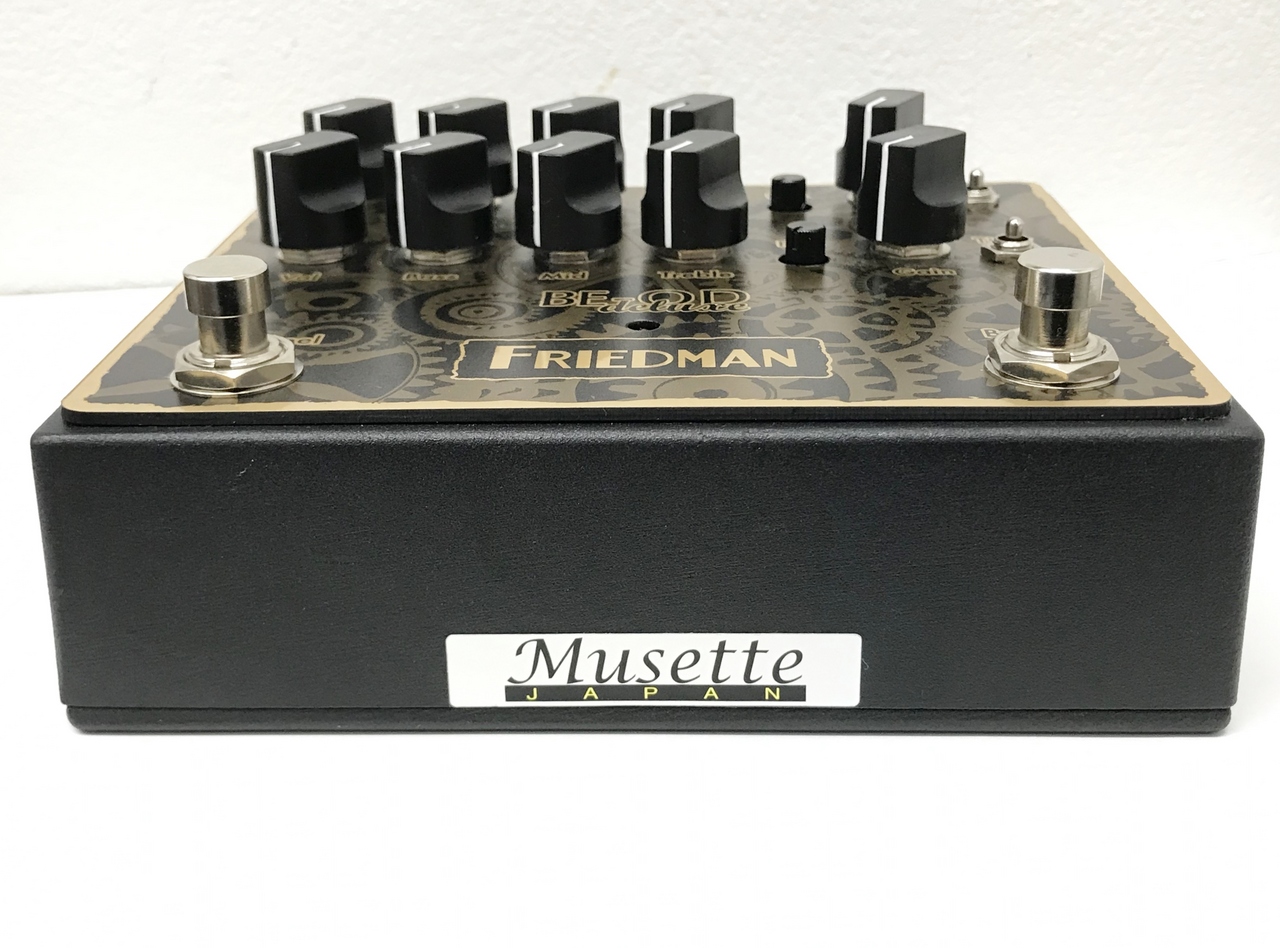 FRIEDMAN BE OD deluxe CW EDITION 中古 Friedman BE-OD Deluxe Dual Overdrive Pedal - Clockworks