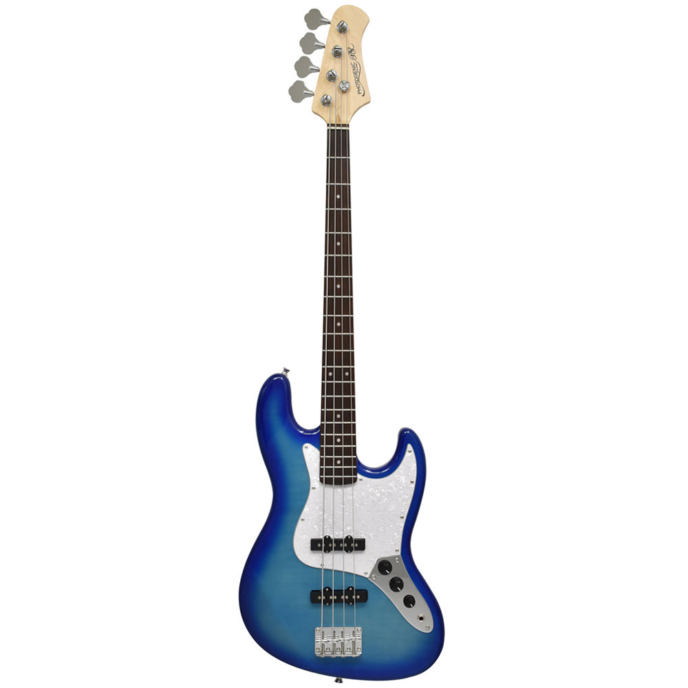 エレキベースギター　セット JB-240　SBL　LTD　シースルーブルー Photogenic JB-240/SBL LTD (See Through Blue) 便利な小物