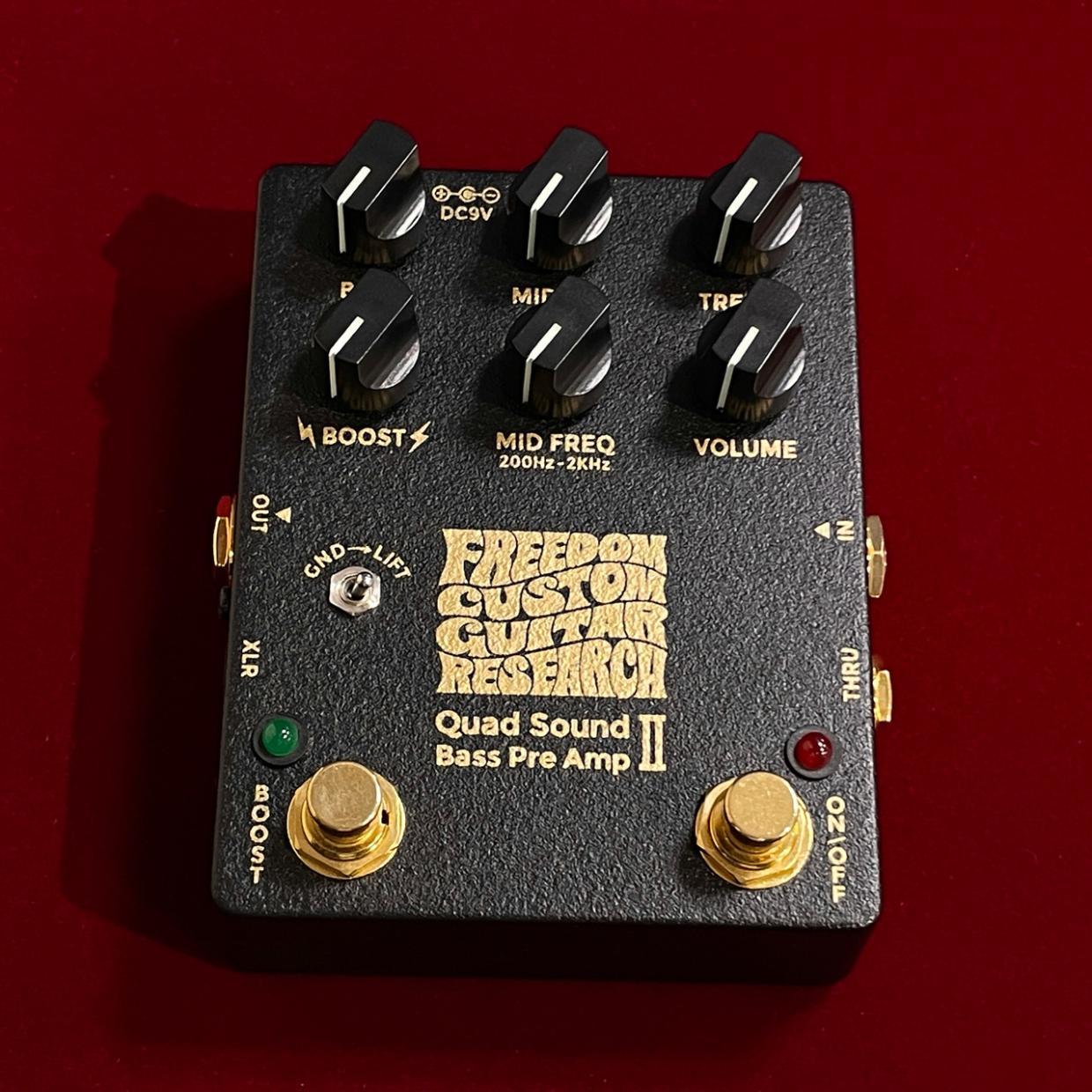 FREEDOM CUSTOM GUITAR RESEARCH Quad Sound Bass Pre Amp II Limited