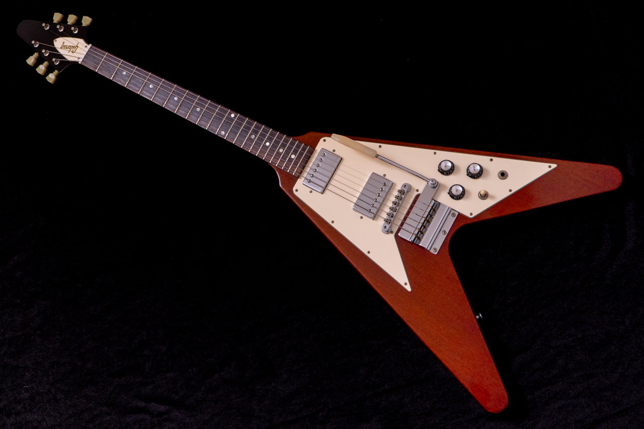 リ*ー様 Gibson Custom Shop 1967 Flying V 20 Gibson Custom Shop 1967 Flying V wtih Vibrola - Sparkling Burgundy