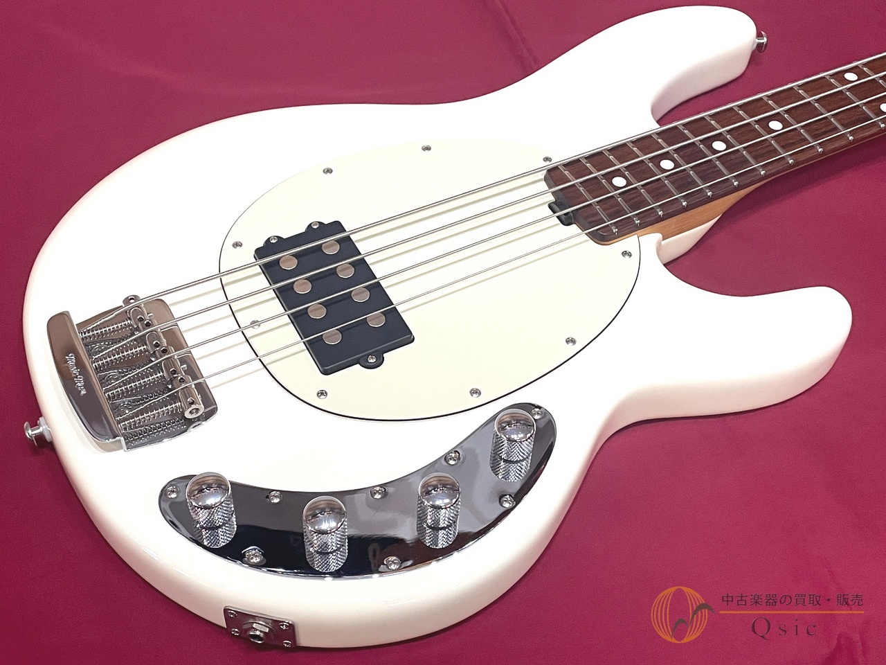 ミュージック Man RAYS MUSIC MAN StingRay 4 WHT 2020年製 【返品OK】[VMR28]【箕面店在庫