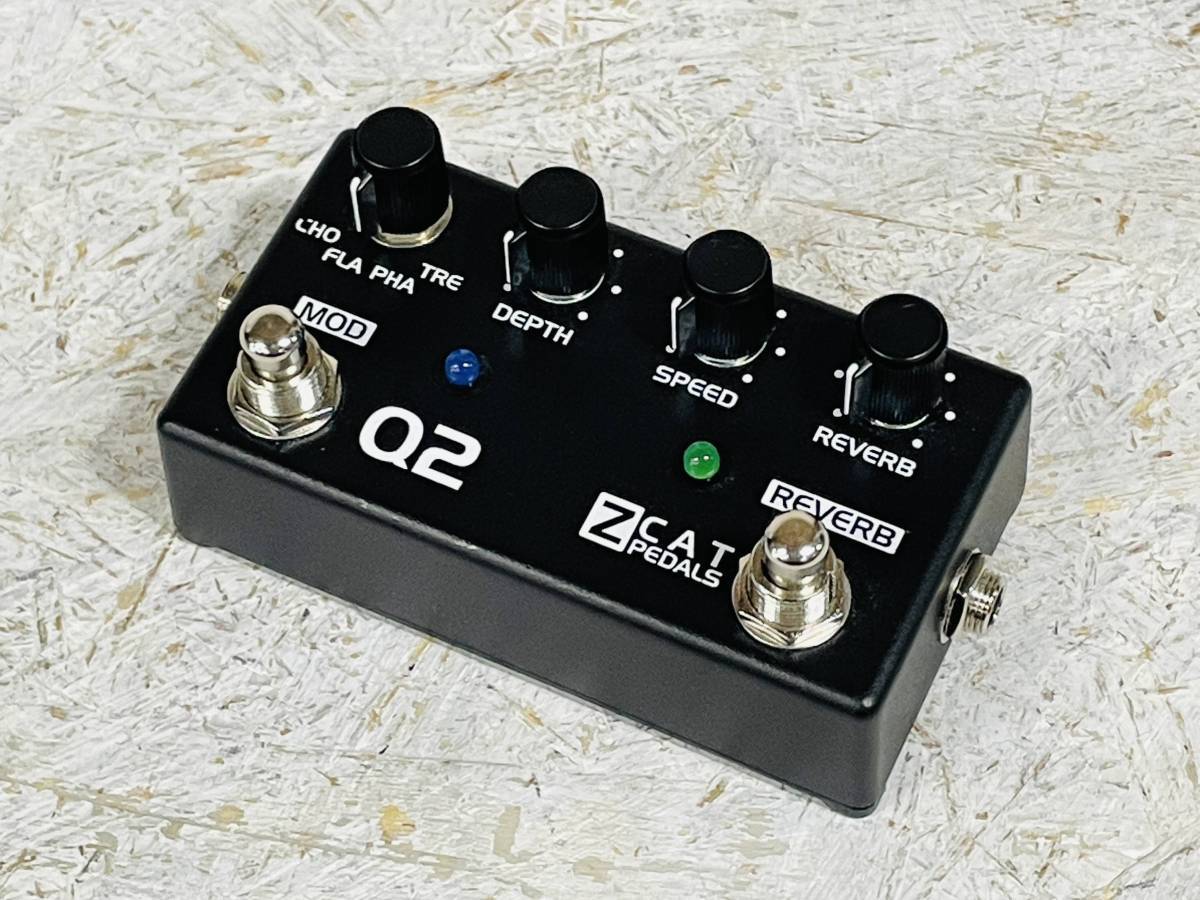 コーラス 公式通販 フェイザー Q-Mod PEDALS ZCAT Pedals リバーブ