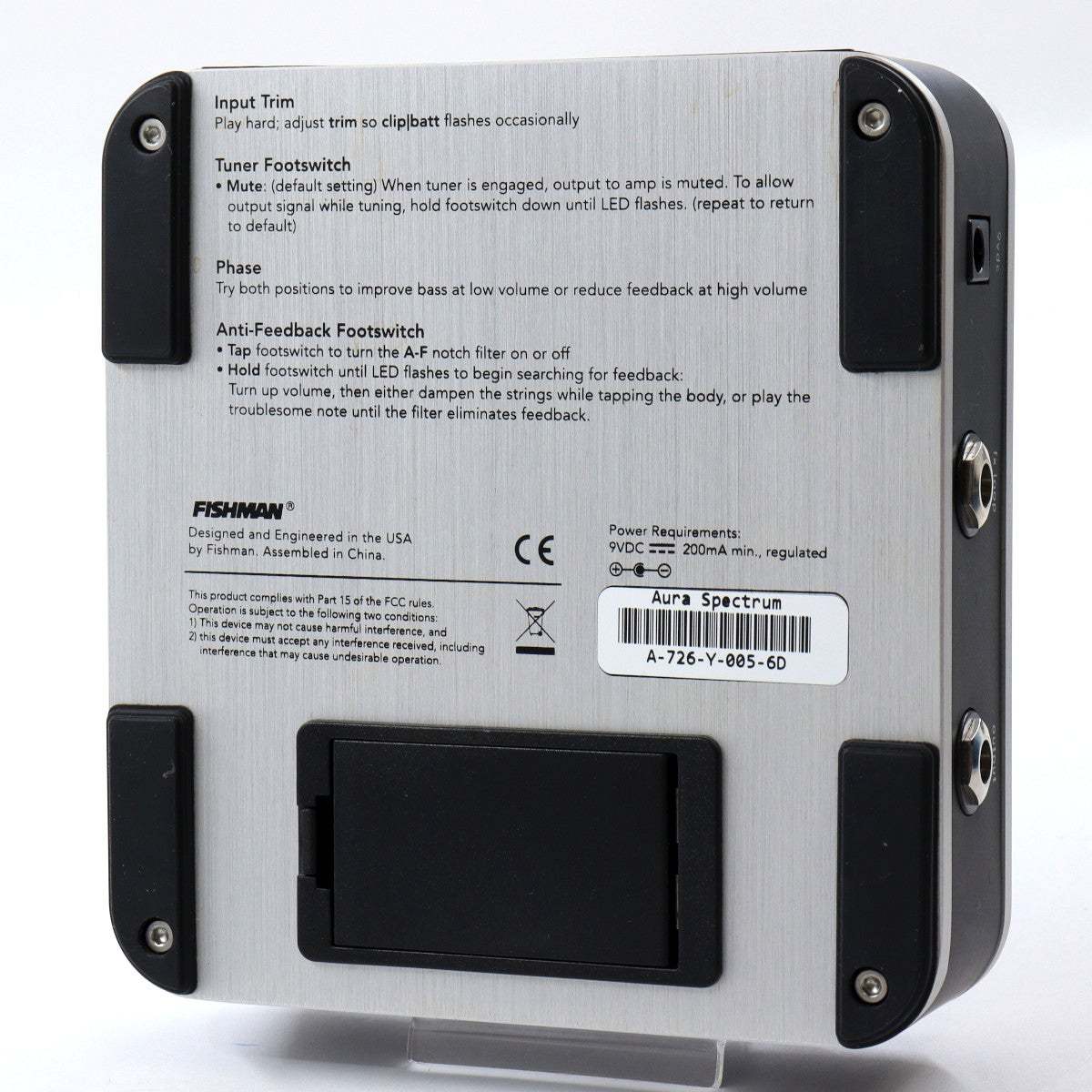 FISHMAN Aura Spectrum / DI Preamp 【池袋店】（中古/送料無料