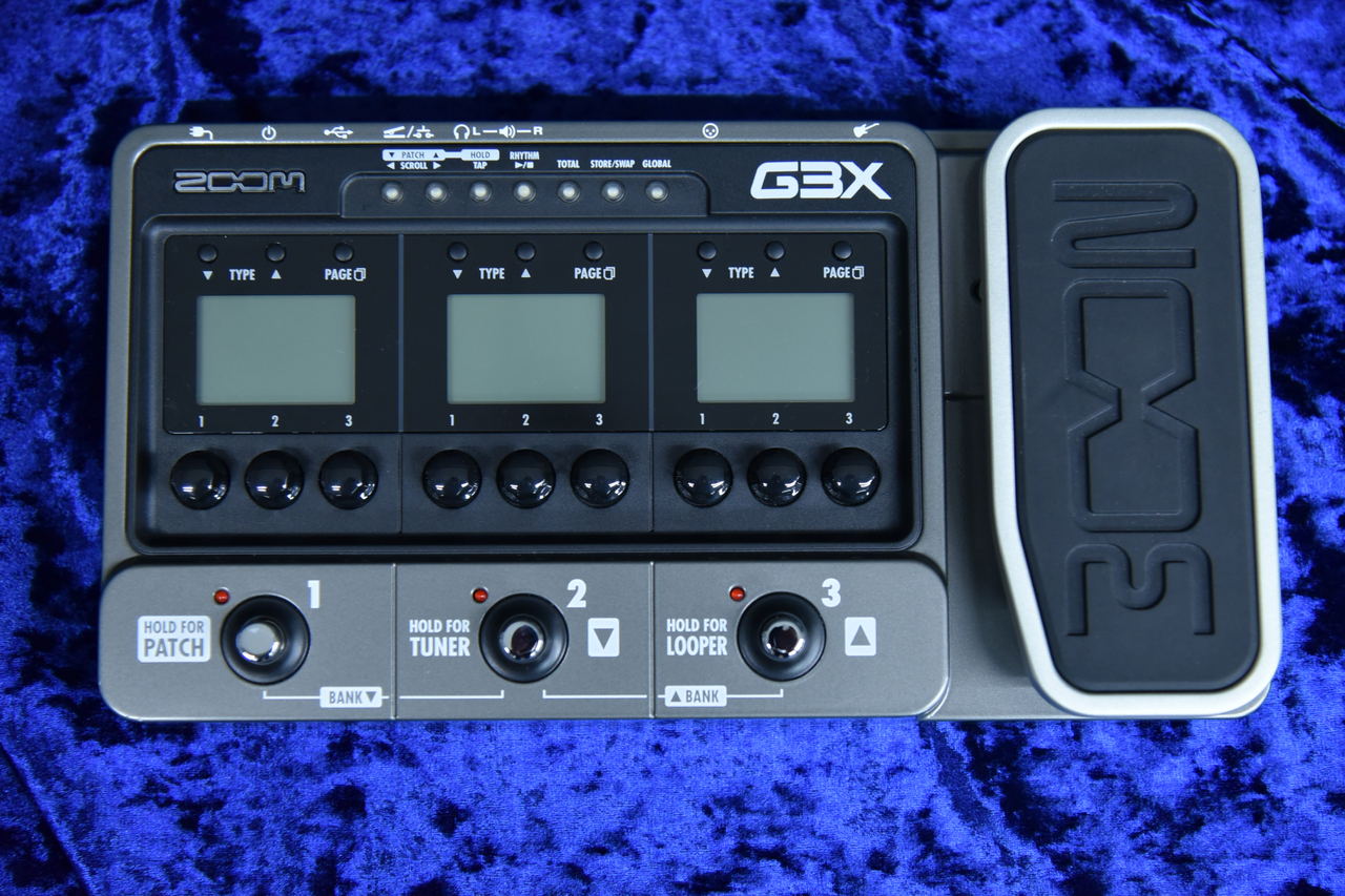 ZOOMマルチエフェクターG3X（中古） ZOOM G3X（中古）【楽器検索デジマート】