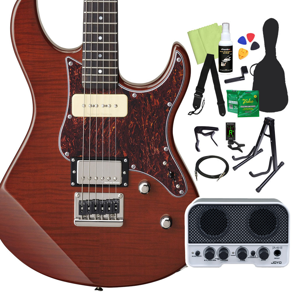 YAMAHA PACIFICA611HFM 初心者セット 【Bluetooth搭載アンプ付き】 RTB