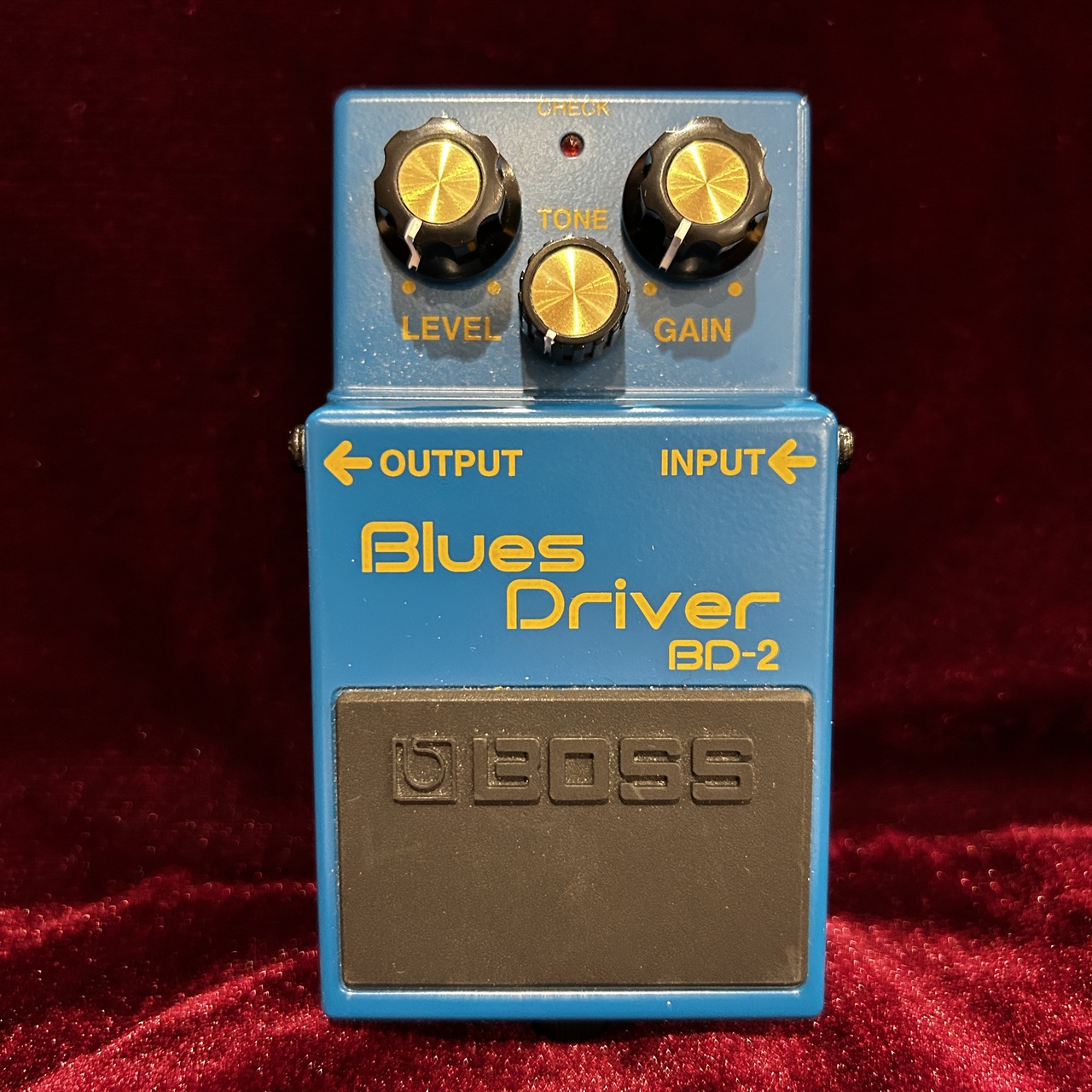 BOSS Blues D 箱取説付き　極美品 BOSS 【BOSS×IKEBEコラボ：アクリルキーホルダープレゼント