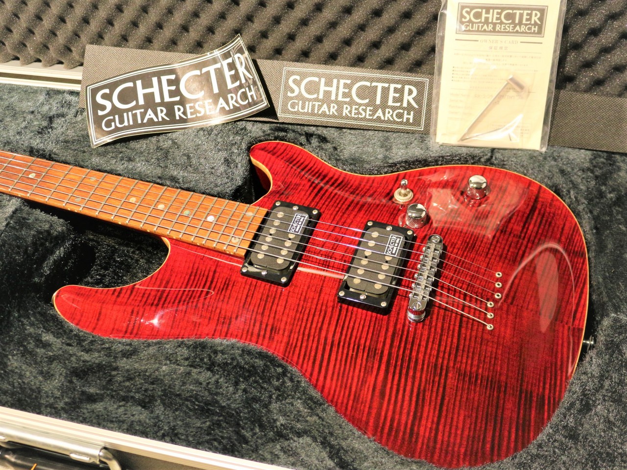 SCHECTER 【アウトレット特価!!】REXY-2-24-CTM-TOM 5A Premium Grade