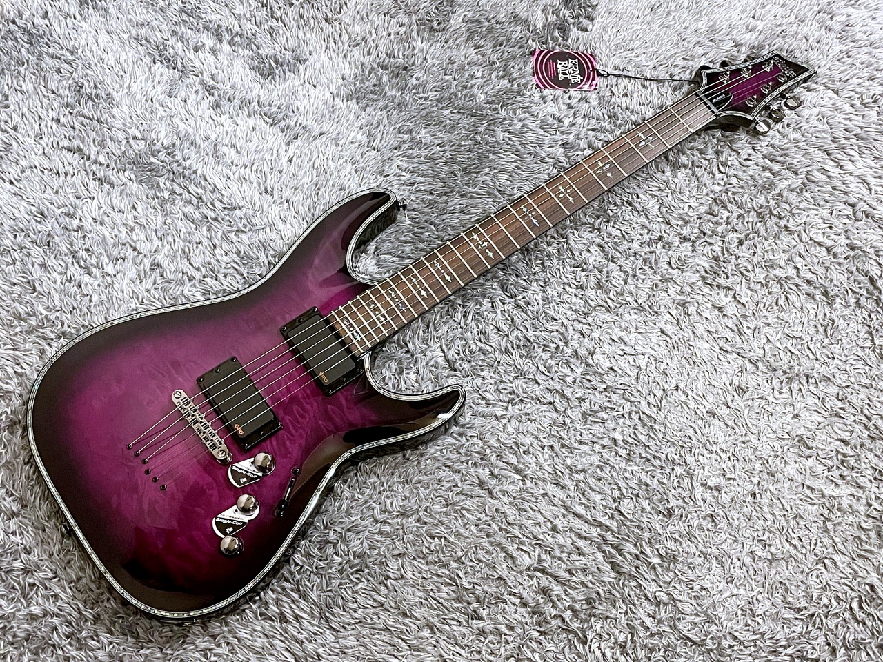 SCHECTER Hellraiser C-1 AD-C-1-HR TPB (Trans Purple Burst