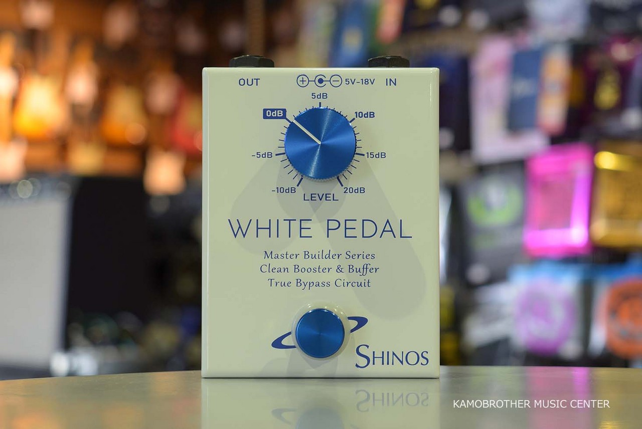 SHINOS WHITE PEDAL（新品）【楽器検索デジマート】