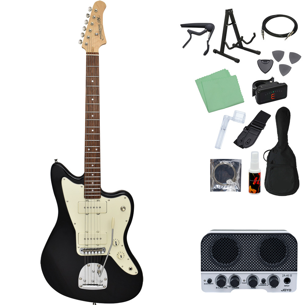Photogenic JM-220 エレキギター初心者14点セット【Bluetooth搭載