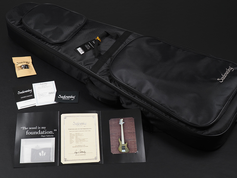 Sadowsky Metroline ML24 MS5 Ash 24-Fret Modern Bass ~Antique