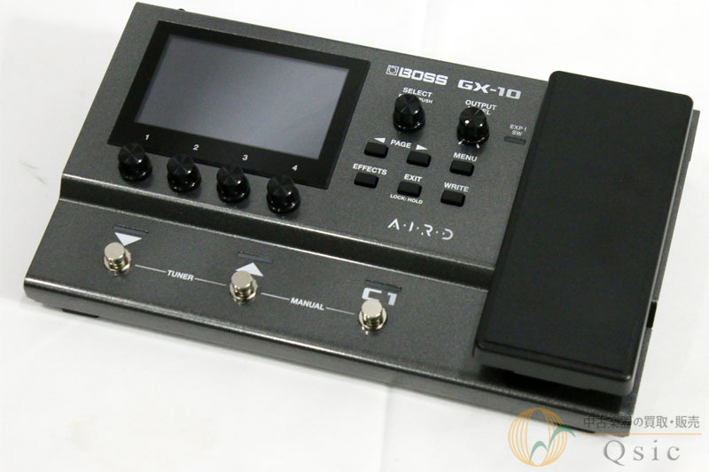 【極美品・通電確認済】BOSS GX-10 マルチエフェクター BOSSのマルチ・エフェクター“GX-10”が新登場。小型ながら“GX-100