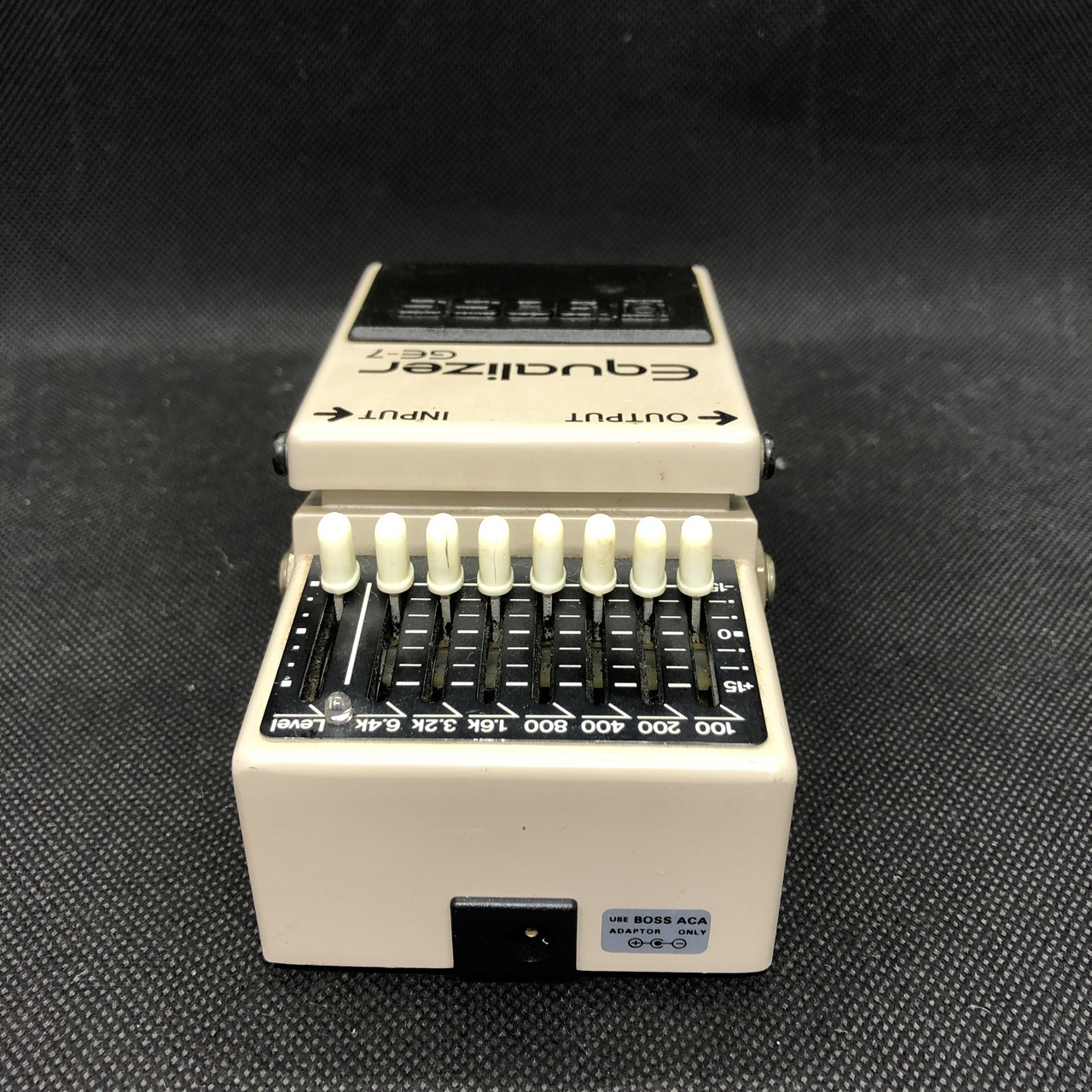 BOSS GE-7 Equalizer 1995年製 黒ラベル ACA電源 MADE IN TAIWAN（中古