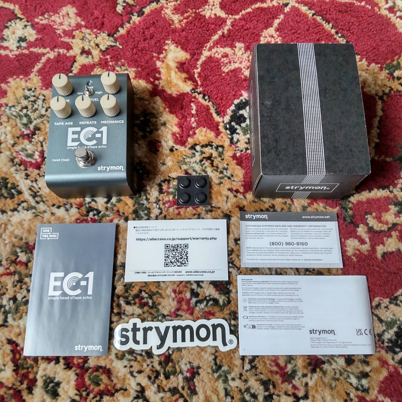 Strymon EC-1 EC1 ほぼ未使用美品 Strymon EC-1 EC1 ほぼ未使用美品 - メルカリ