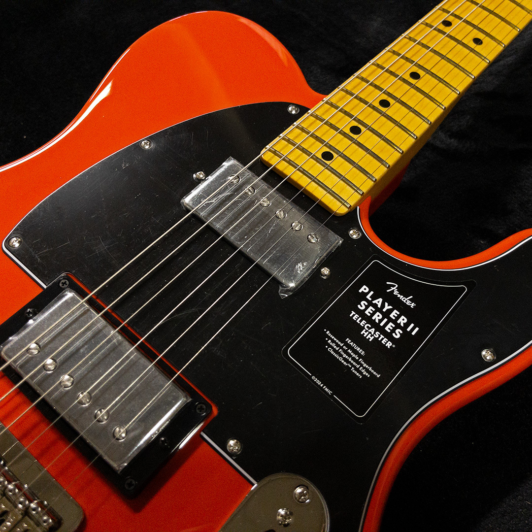 Fender Player II Telecaster HH, Maple Fingerboard, Coral Red