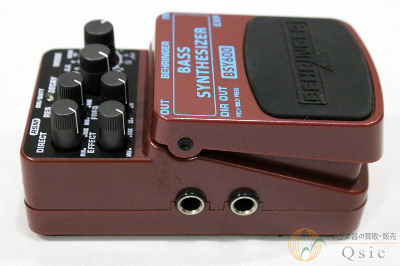 Behringer BSY600 Bass Synthesizer Guitar Pedal Used Tested