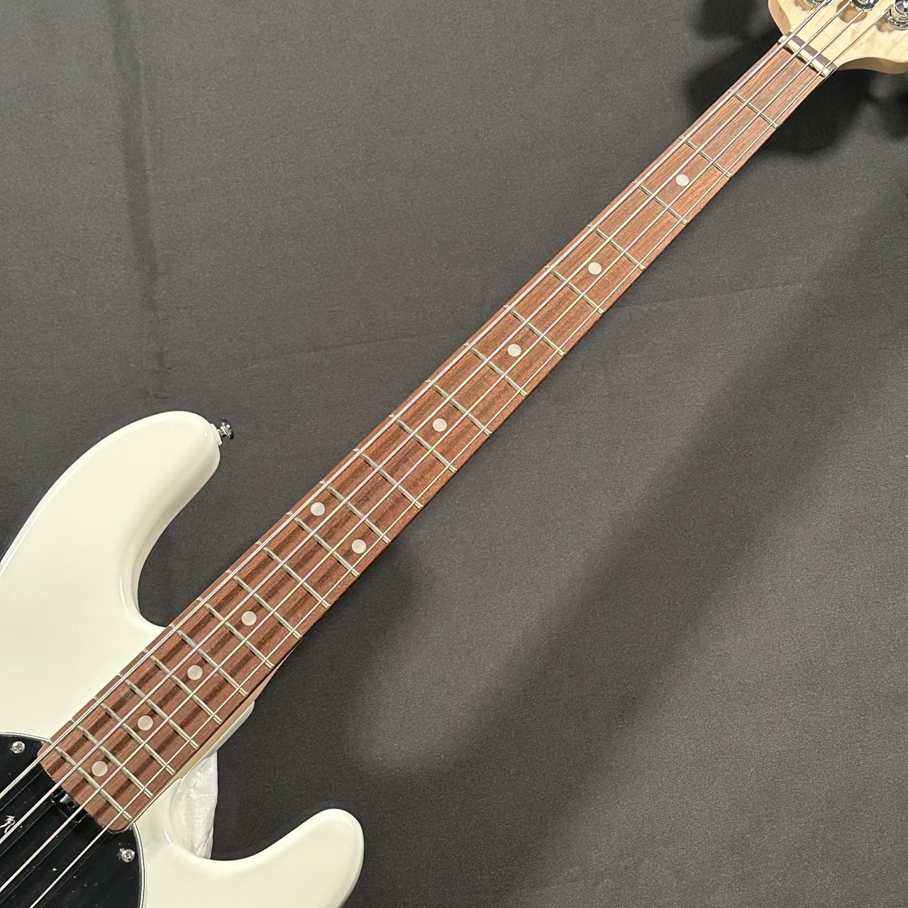 【誠実】 Sterling by エレキベース Gloss White Olympic RAY4 MAN MUSIC ベース