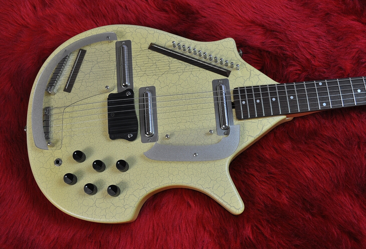Stars Electric Sitar 美品 STARS Electric Sitar ELS-1 WHITE Crack（中古）【楽器検索