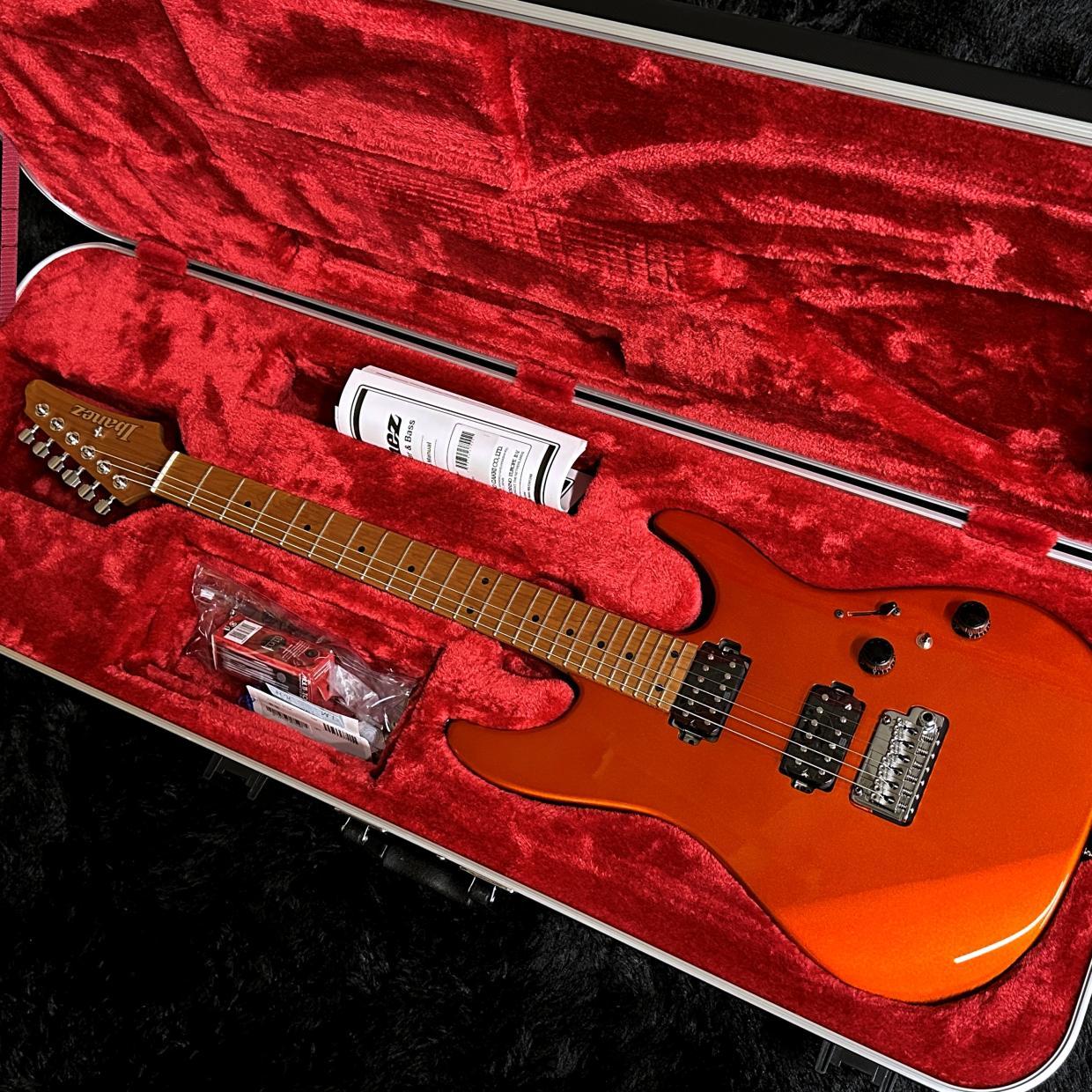Ibanez Prestige AZ2402-ROM (Roadster Orange Metallic)【특가】【미전시 보관】【SPOT 모델】【일본제】
