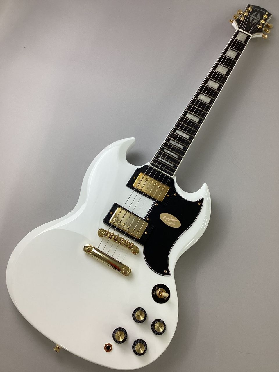 ホワイト SGスタイル エレキギター Epiphone SG Custom Alpine White エレキギター(現物画像)（新品/送料