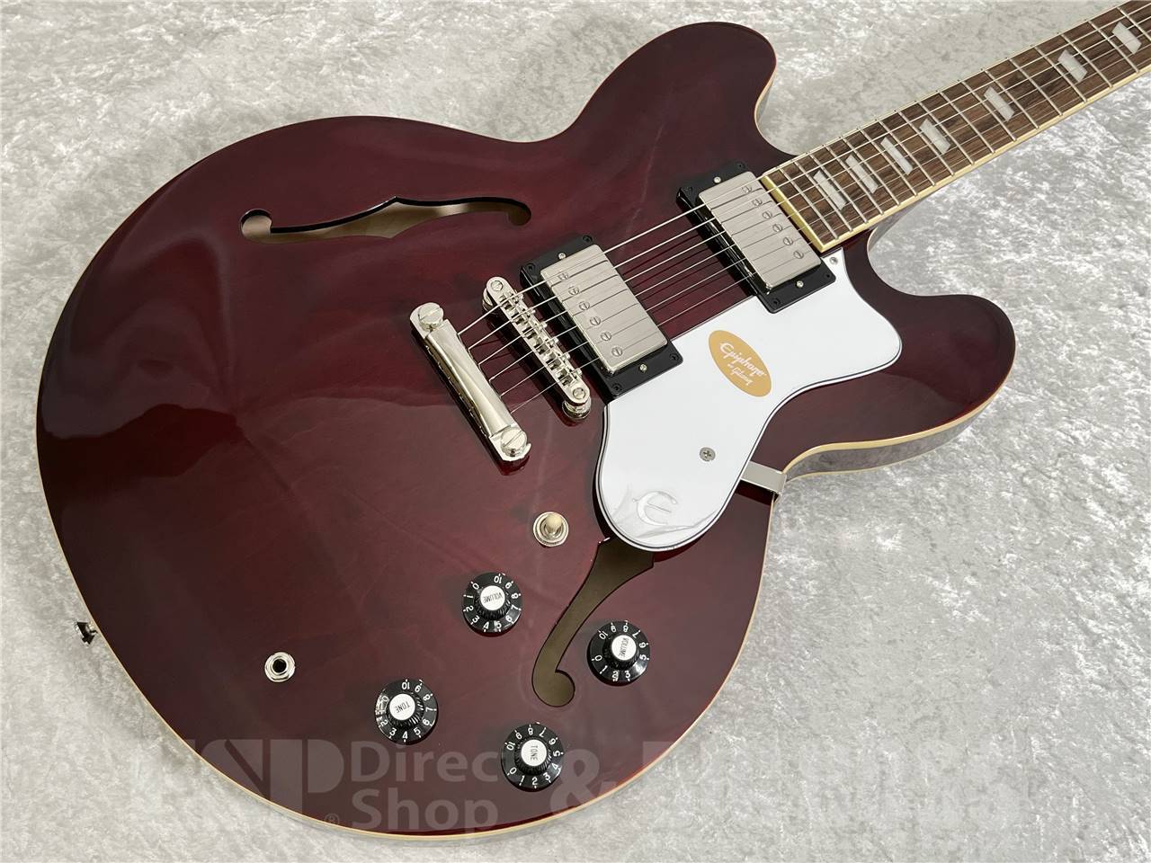 Epiphone Noel Gallagher Riviera (Dark Wine Red)（新品/送料