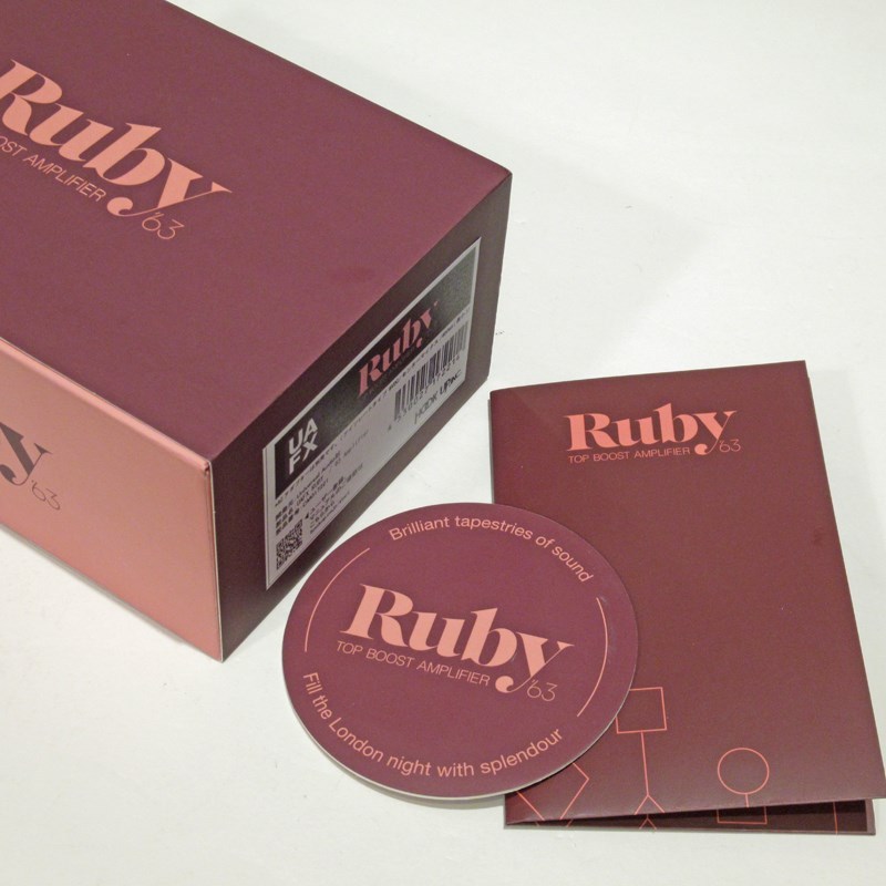 Universal Audio 【USED】UAFX Ruby '63 Top Boost Amplifier