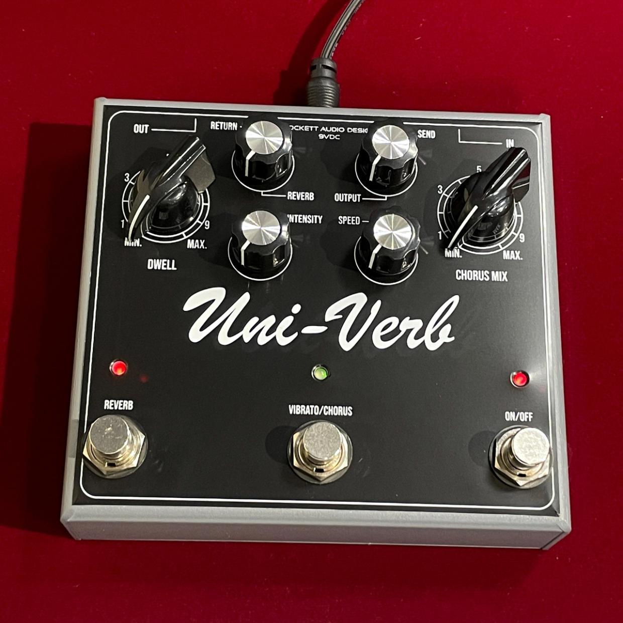 J.Rockett Audio Designs Uni-Verb【極上Uni-Vibe+Reverbの2in1ペダル
