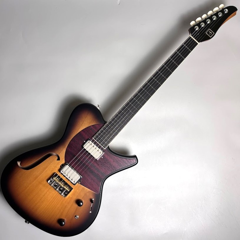 SuzukaGuitarDesign Tierra-H S-HOLE L13EX TobaccoSunburst S/N:G147