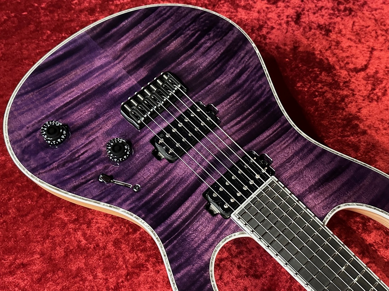 ギター MAYONES regius7 supernova purple gloss ギター MAYONES regius7 supernova purple gloss Mayones Regius