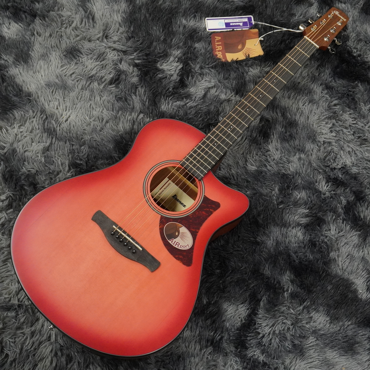 Ibanez AAM50CE CRO (Coral Red Burst Open Pore) -Advanced Acoustic
