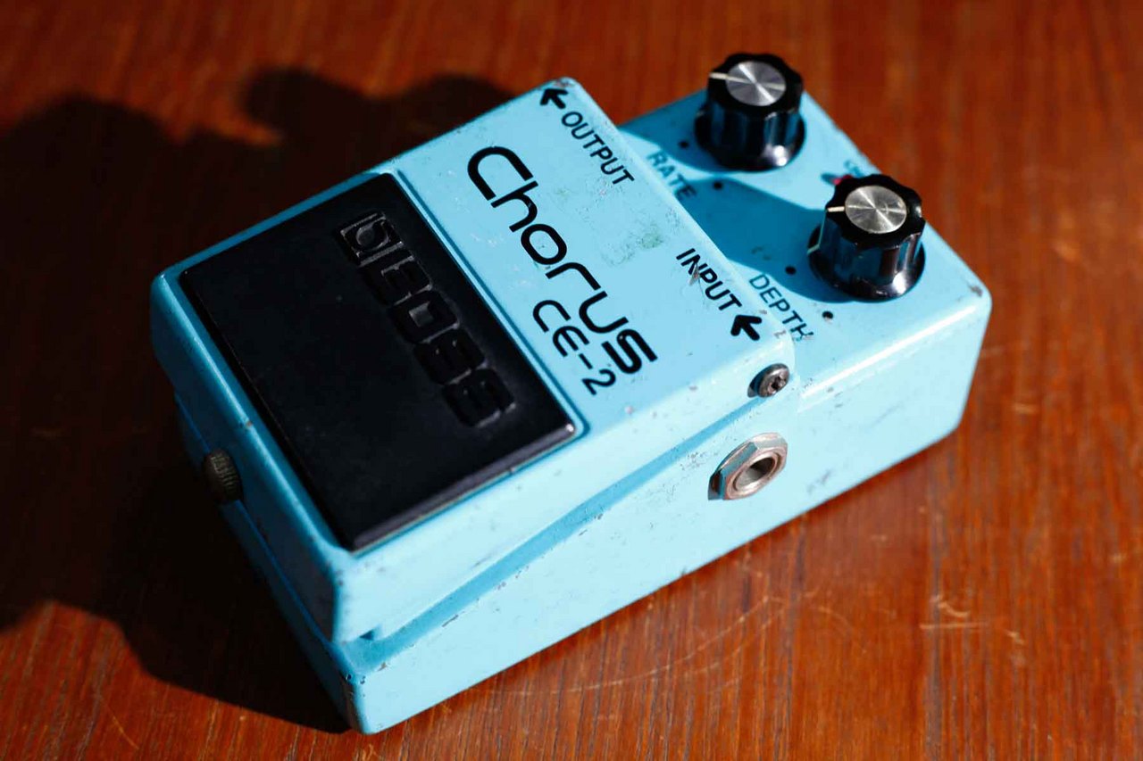 ビンテージBOSS Chorus CE-2 ギターエフェクター BOSS Chorus CE-2 ギターエフェクター ヴィンテージ 銀ネジ 2025