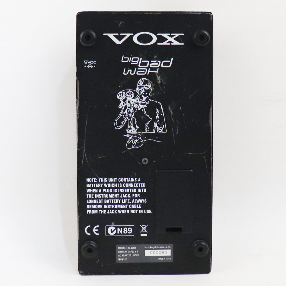 VOX 【中古】 ワウペダル ヴォックス VOX JS-WAH Big Bad WAH