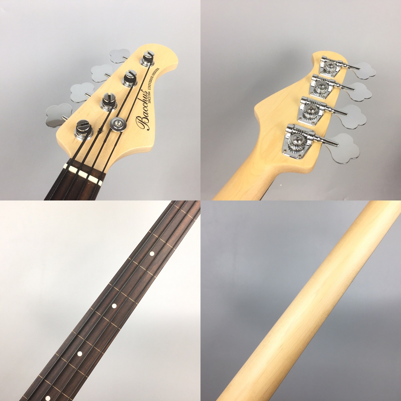 Bacchus BJB-1R FL 3TS フレットレスベース（中古/送料無料）【楽器