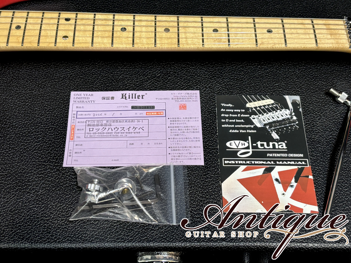 Killer KG-FIDES Ichiro Ito Signature 2024 Caribbean Red /Hard