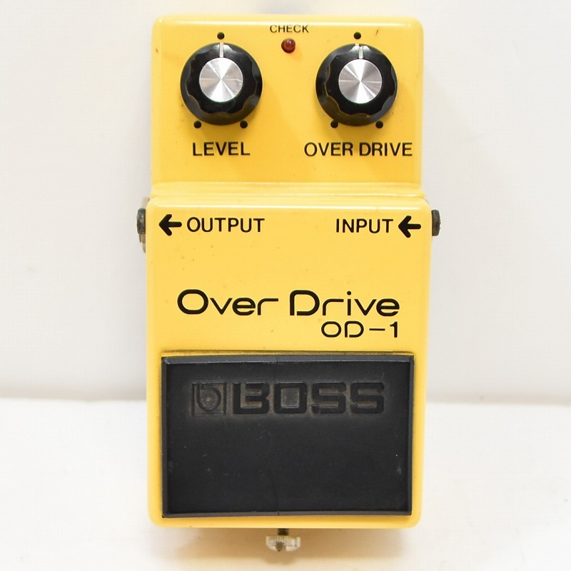 BOSS OD-1 銀ネジ レイセオン RC3403ADB 中古】BOSS / OD-1 Over Drive Raytheon RC3403ADB オーバードライブ