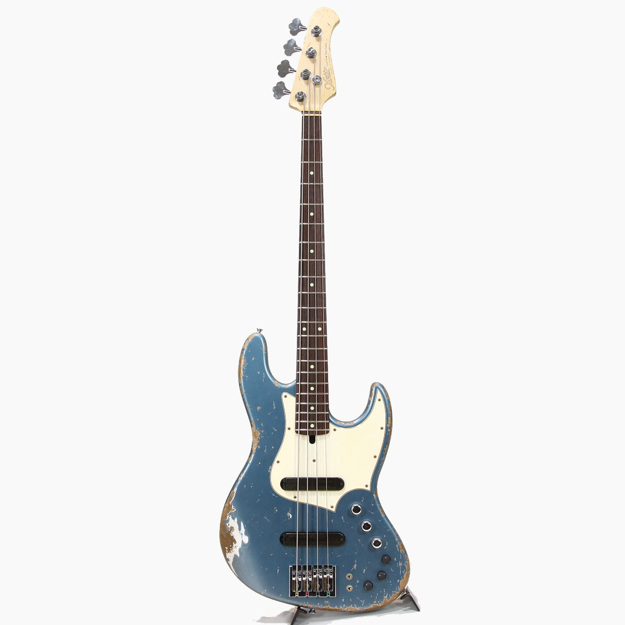 ダークブルー 4弦エレキベース Xotic XJ-1T 4ST Dark Lake Placid Blue LPB Heavy Aged /Alder