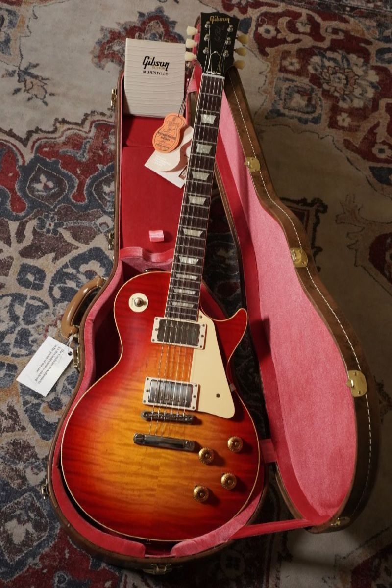 Gibson Custom Shop 【ギブソン】PSL Murphy Lab 1959 Les Paul Standard Reissue  Washed Cherry Light Aged【現物写真】（新品/送料無料）【楽器検索デジマート】