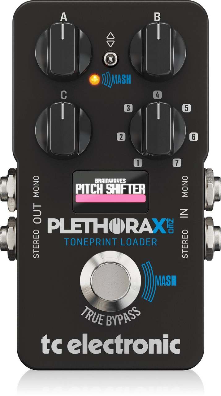 tc electronic PLETHORA X1 NEO TonePrint Loaderペダル [BLUETOOTH