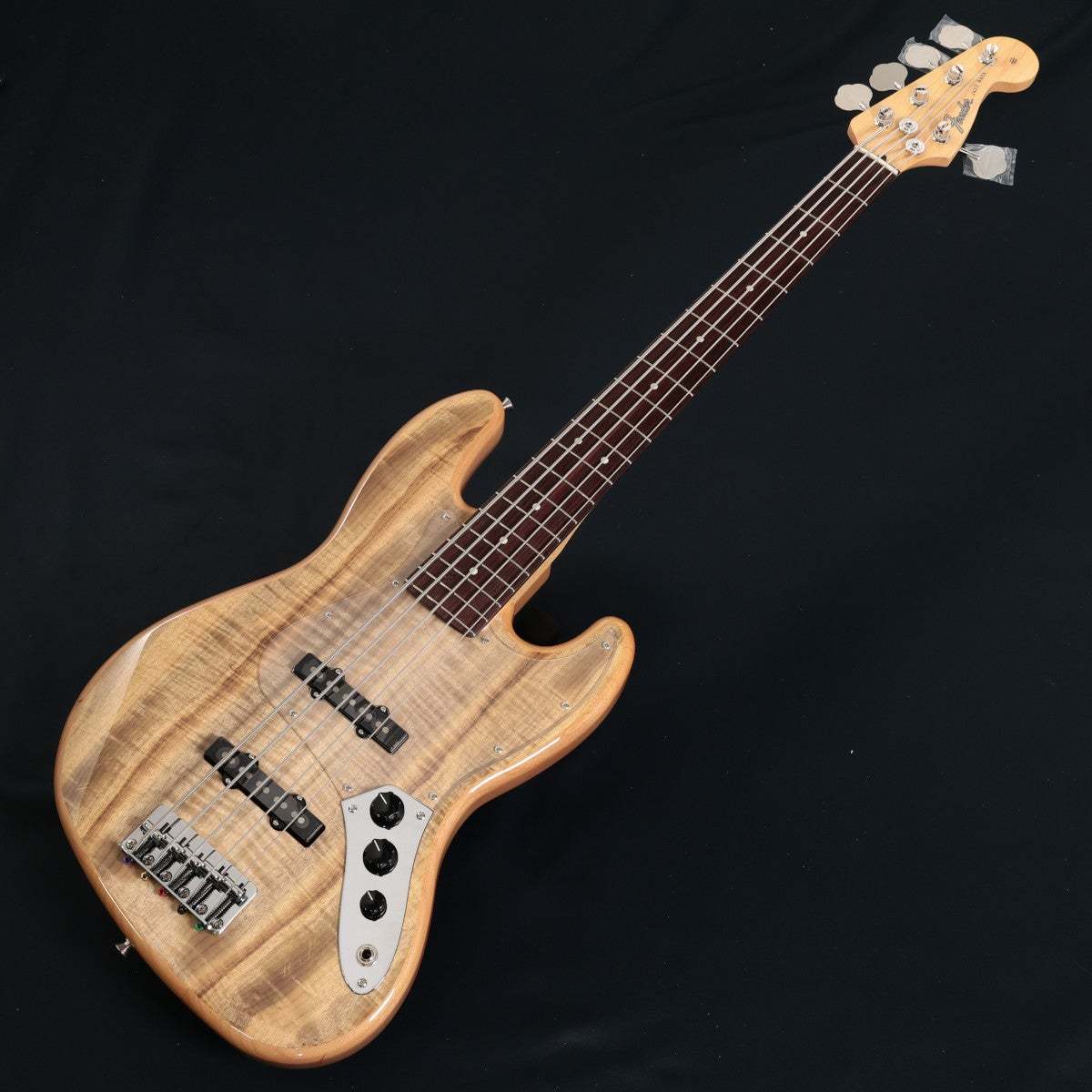 Fender ISHIBASHI FSR MIJ Hybrid II Jazz Bass V Myrtle Top Alder