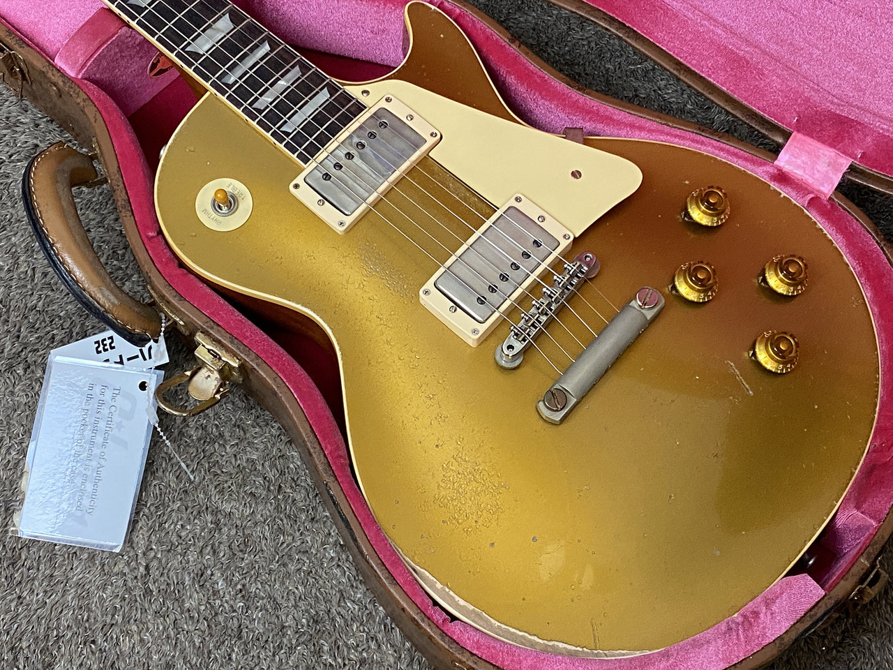 Gibson Custom Shop Murphy Lab 1957 Les Paul Gold Top Reissue