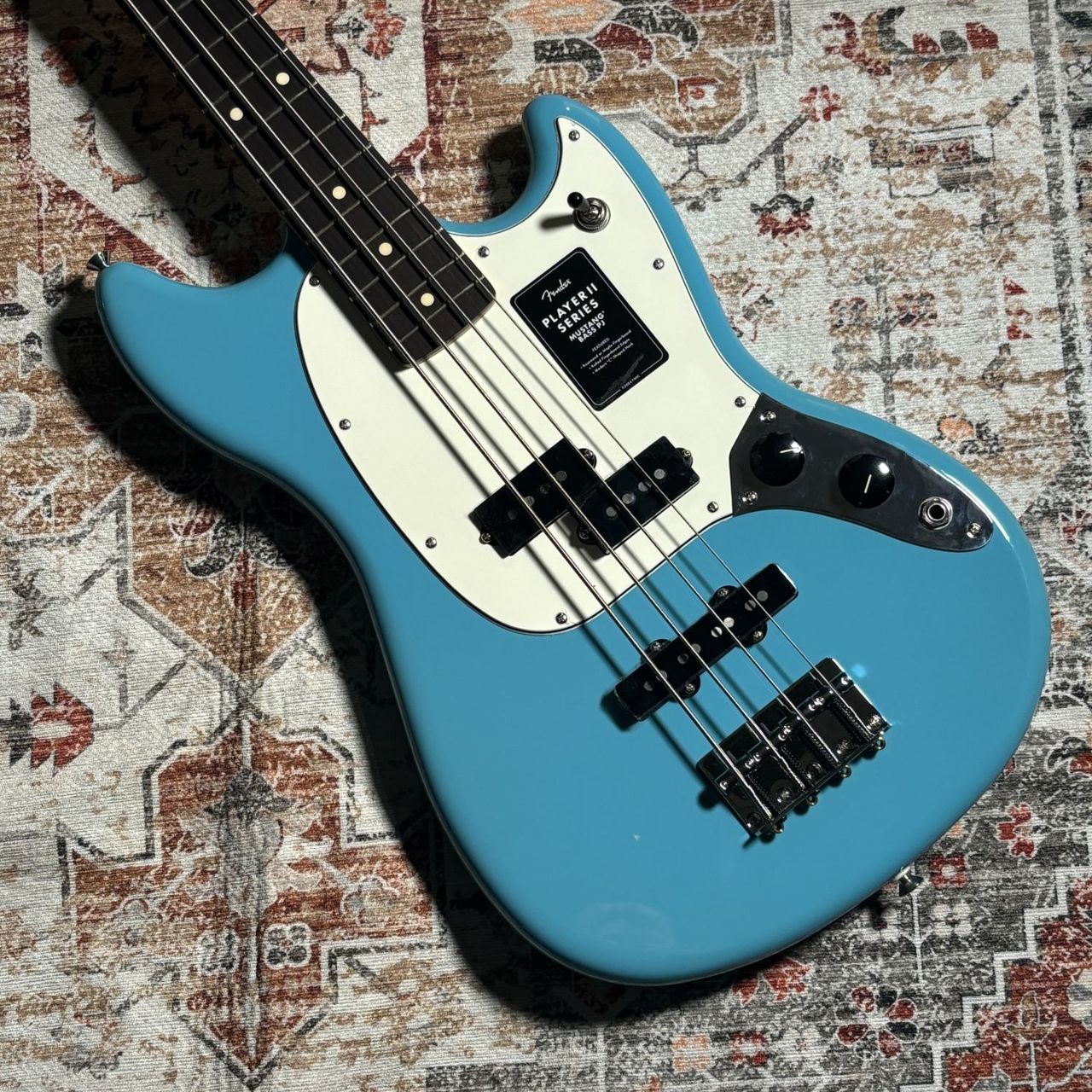 Fender Player II Mustang Bass PJ Aquatone Blue エレキベース