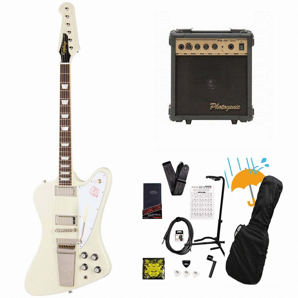 Epiphone Inspired by Gibson Custom 1963 Firebird V With Maestro