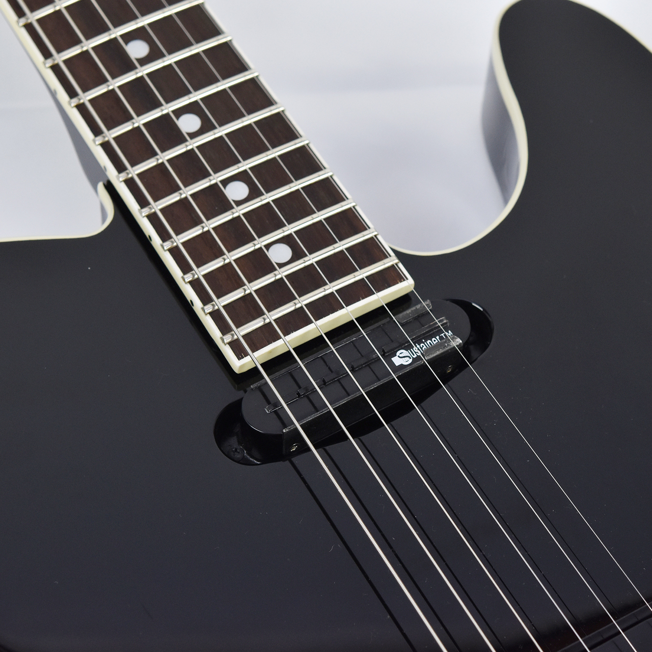 FERNANDES STEJ-DLX SUS  TEJ エレキギター 中古品 FERNANDES TEJ-DELUXE SUS BLK <フェルナンデス>｜平野楽器