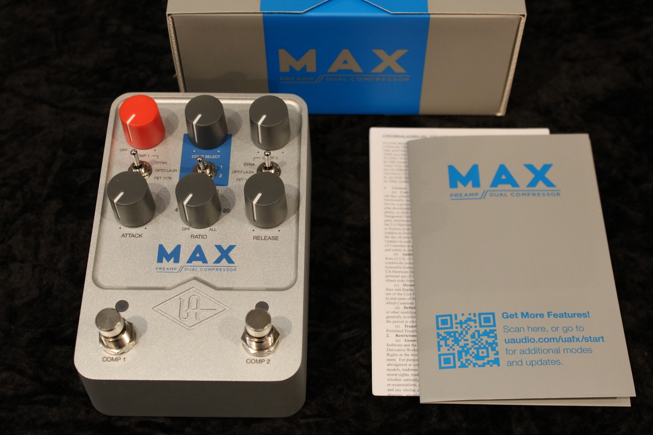 Universal Audio UAFX Max Preamp & Dual Compressor（新品）【楽器 