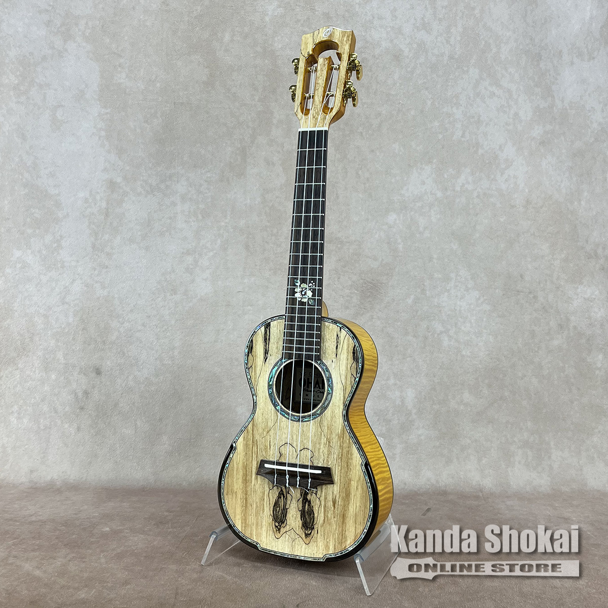 ☆ Ohana さま　専用　☆ Ohana Ukuleles CK-450 SMP, Solid Spalted Maple Top & Back