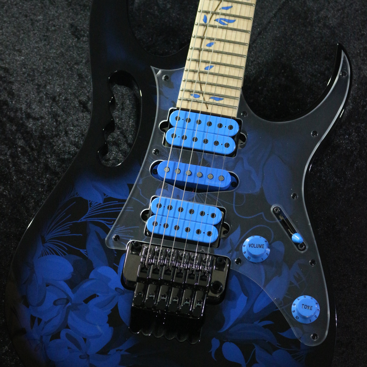 Ibanez Premium Series JEM77P-BFP Blue Floral Pattern #I240909500