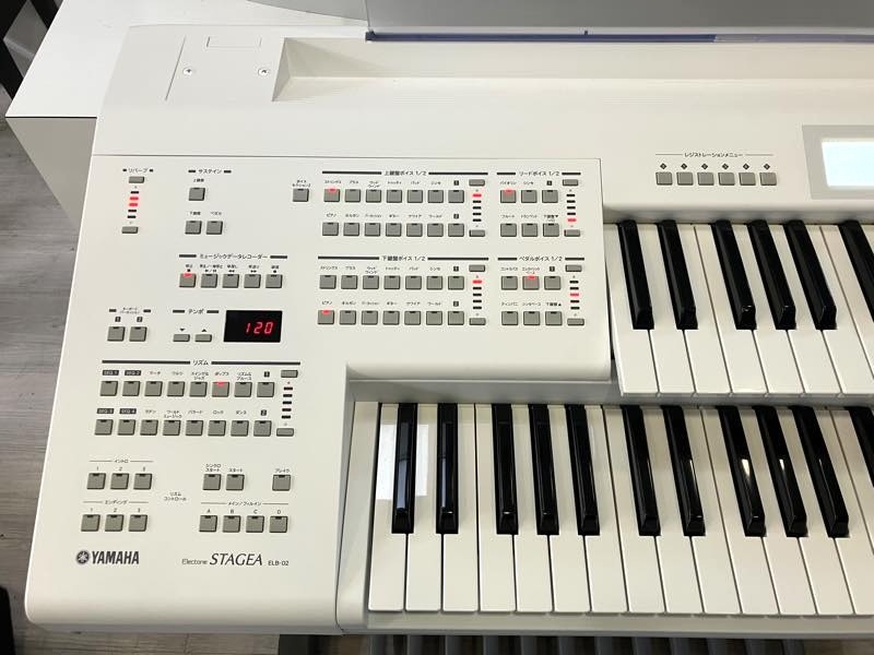 ヤマハ | STAGEA ELB-02 レジストレーションメニューで弾ける