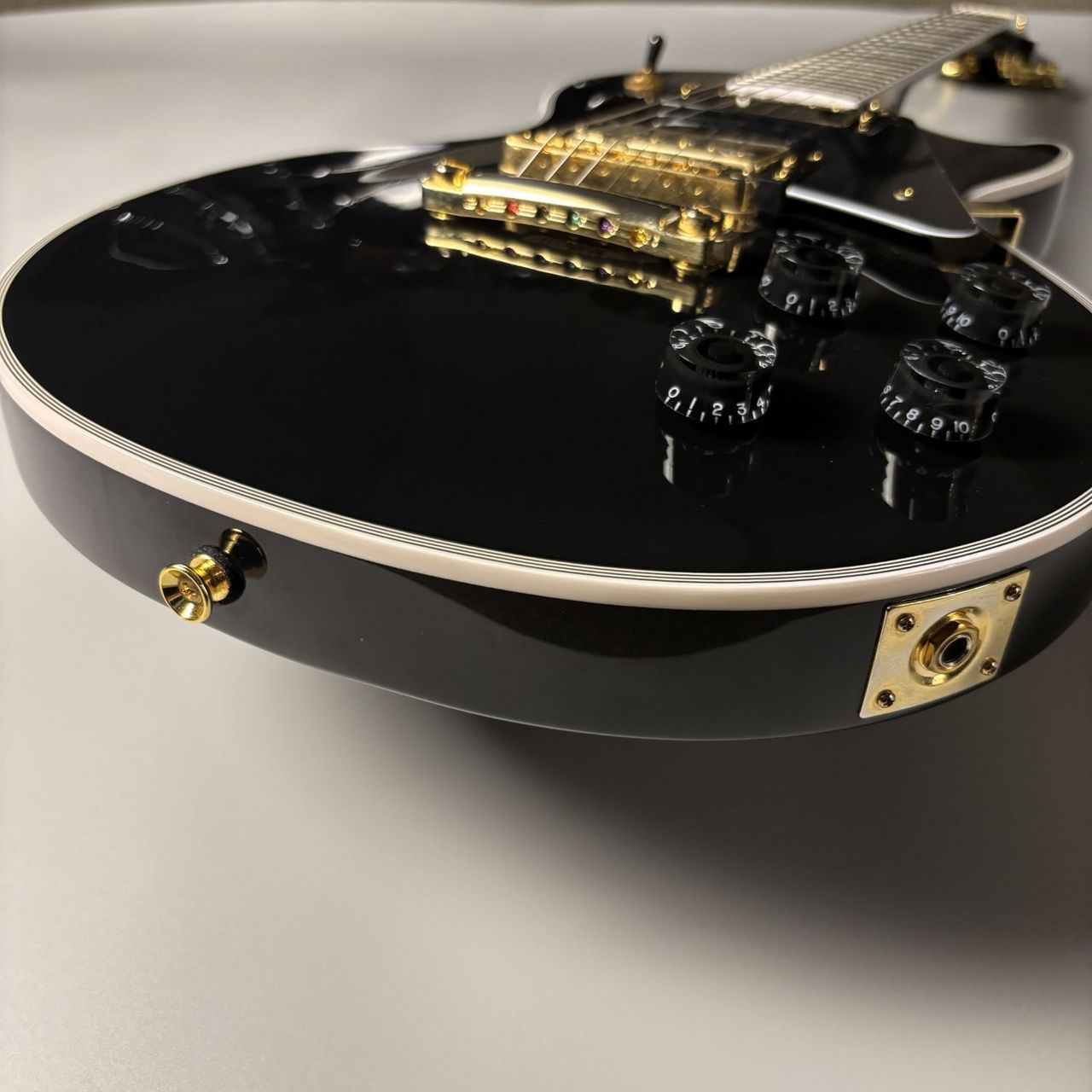 Bacchus 【長期展示特価】 DUKE-CTM BLK レスポールカスタムタイプ